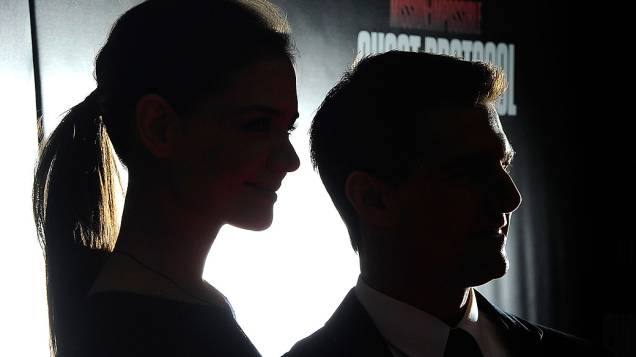 A cientologia jogou sombras sobre o relacionamento do casal A cientologia jogou sombras sobre o relacionamento do casal