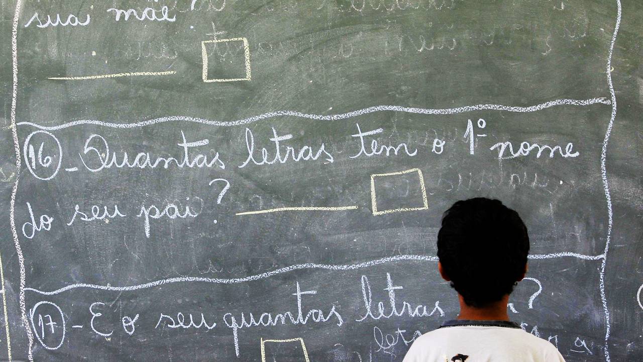 No 9º ano do ensino fundamental, 37% dos alunos não conseguem assimilar a ideia de porcentagem e 40% não conseguem identificar o tema de um texto durante a leitura