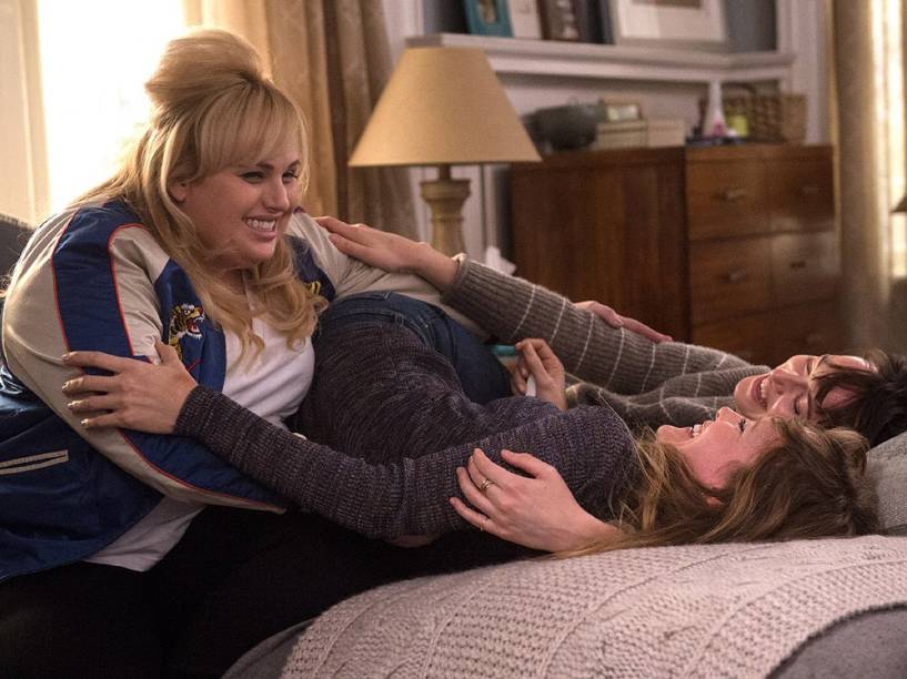 Cena de Como Ser Solteira com Dakota Johnson, Rebel Wilson e Leslie Mann