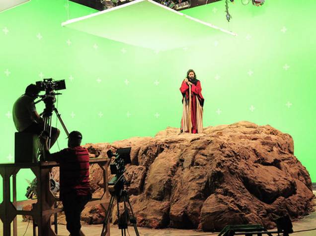 <p>Gravação da cena do Mar Vermelho na novela Os Dez Mandamentos</p> <p>Gravação da cena do Mar Vermelho na novela Os Dez Mandamentos</p>