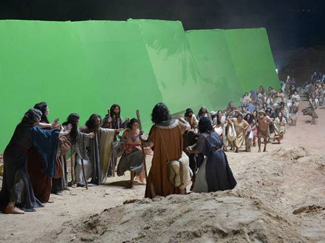 <p>Gravação da cena do Mar Vermelho na novela Os Dez Mandamentos</p> <p>Gravação da cena do Mar Vermelho na novela Os Dez Mandamentos</p>