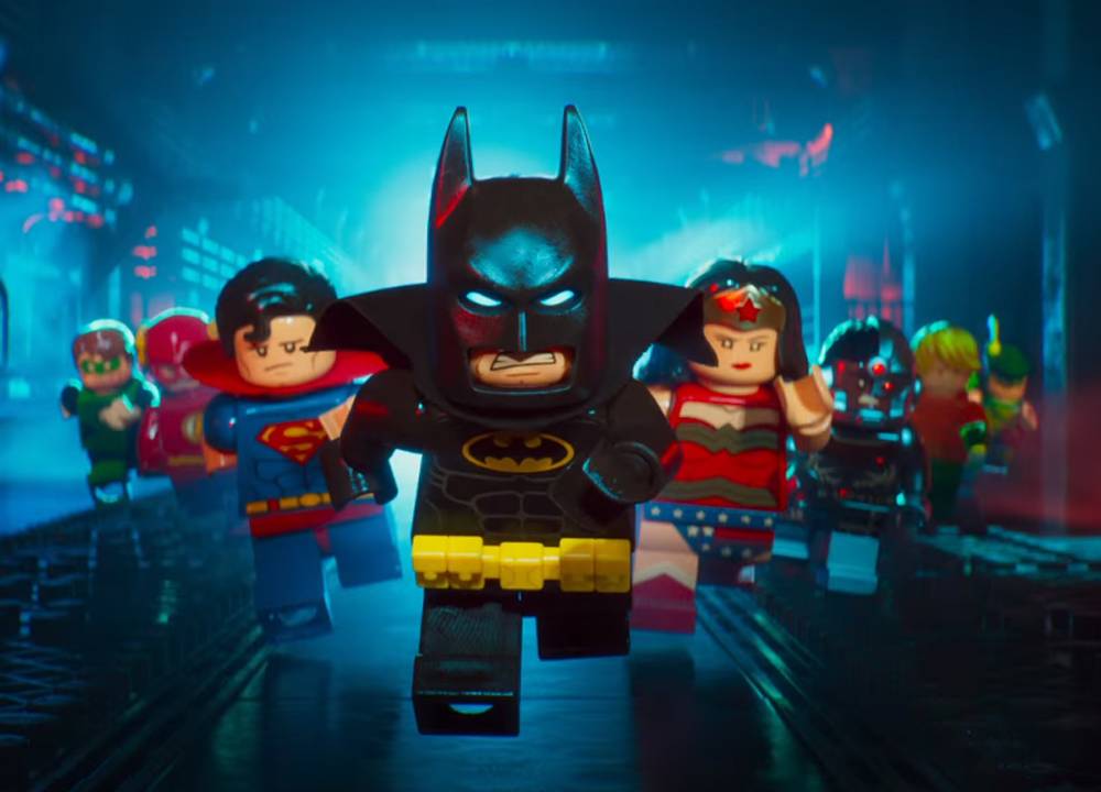 Cena do filme 'Lego Batman'