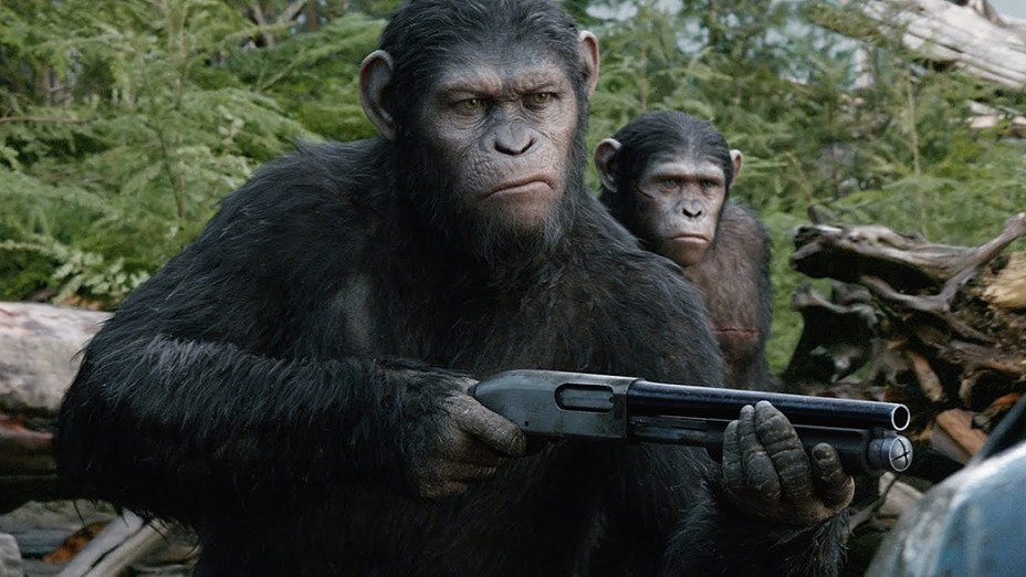 Cena do filme Planeta dos Macacos - O
