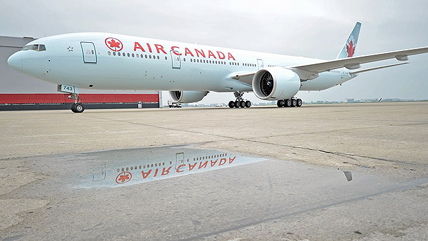Avião da Air Canada