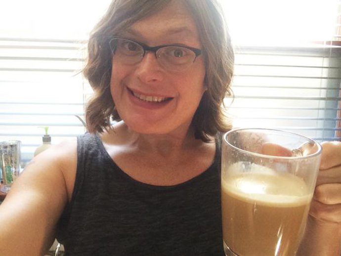 Lilly Wachowski em foto divulgada pelo 'Windy City Times'