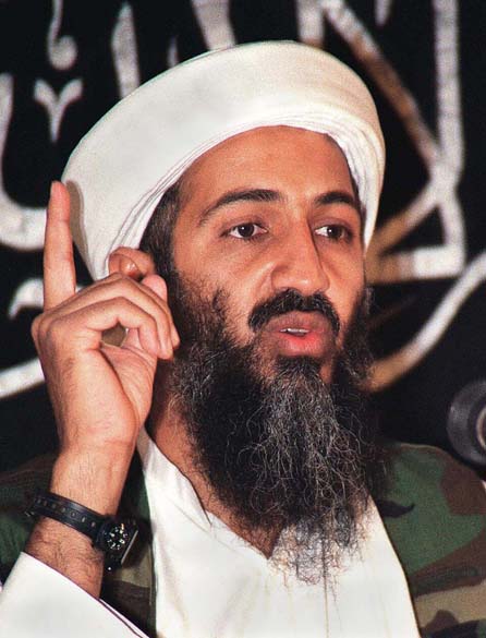 Osama Bin Laden em esconderijo no Afeganistão Osama Bin Laden em esconderijo no Afeganistão