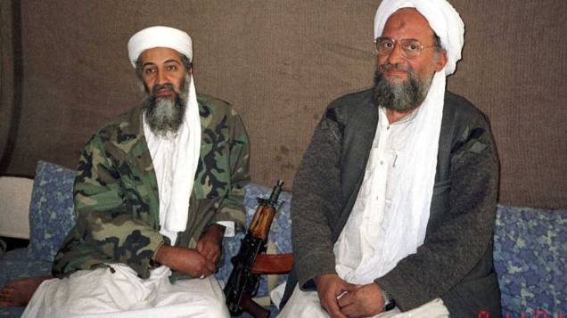 Osama bin Laden com Ayman al-Zawahri Osama bin Laden com Ayman al-Zawahri