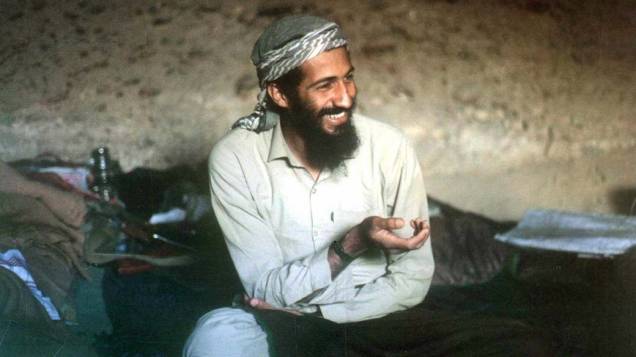 Osama Bin Laden no Afeganistão, em 1998 Osama Bin Laden no Afeganistão, em 1998