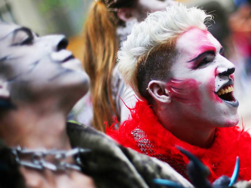 20ª Parada do Orgulho LGBT, realizada na Avenida Paulista, em São Paulo (SP). O evento foi incluído recentemente no calendário oficial da cidade - 29/05/2016