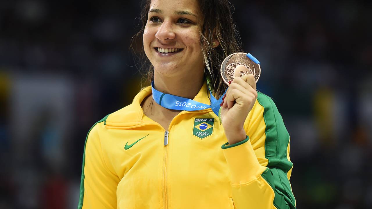 Joanna Maranhão conquista o bronze nos 200m borboleta nos Jogos Pan-Americanos de Toronto, no Canadá