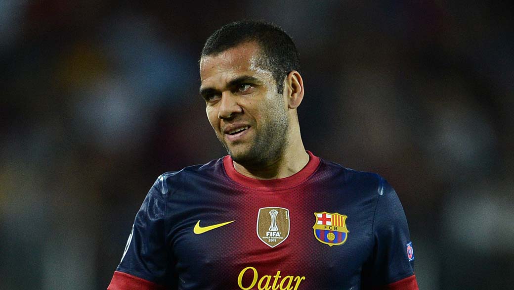 Daniel Alves jogador do Barcelona