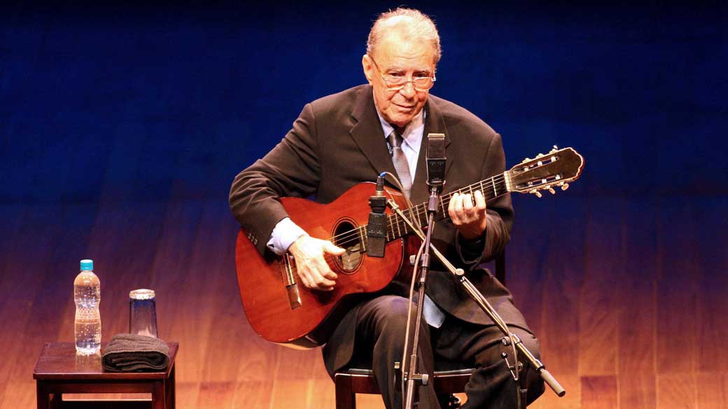 João Gilberto se apresenta em São Paulo, 2008