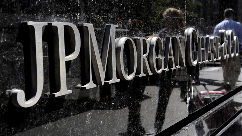 Fachada do banco JPMorgan, em Nova York