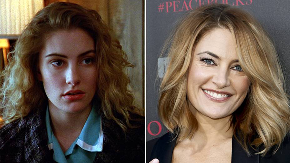 Mädchen Amick interpretou a garçonete Shelly, em Twin Peaks