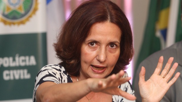A delegada Martha Rocha