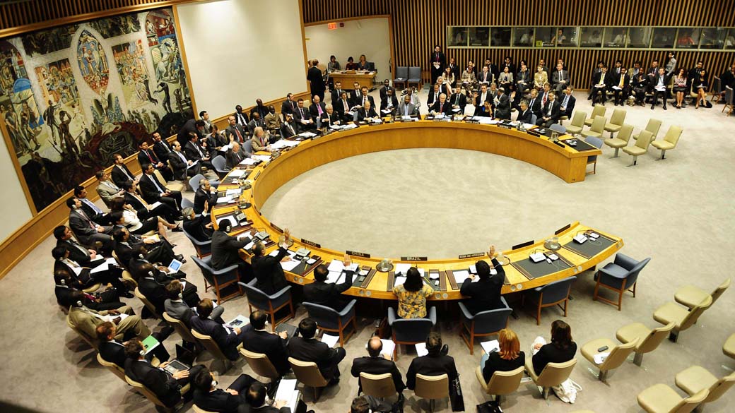 Reunião do Conselho de Segurança da ONU