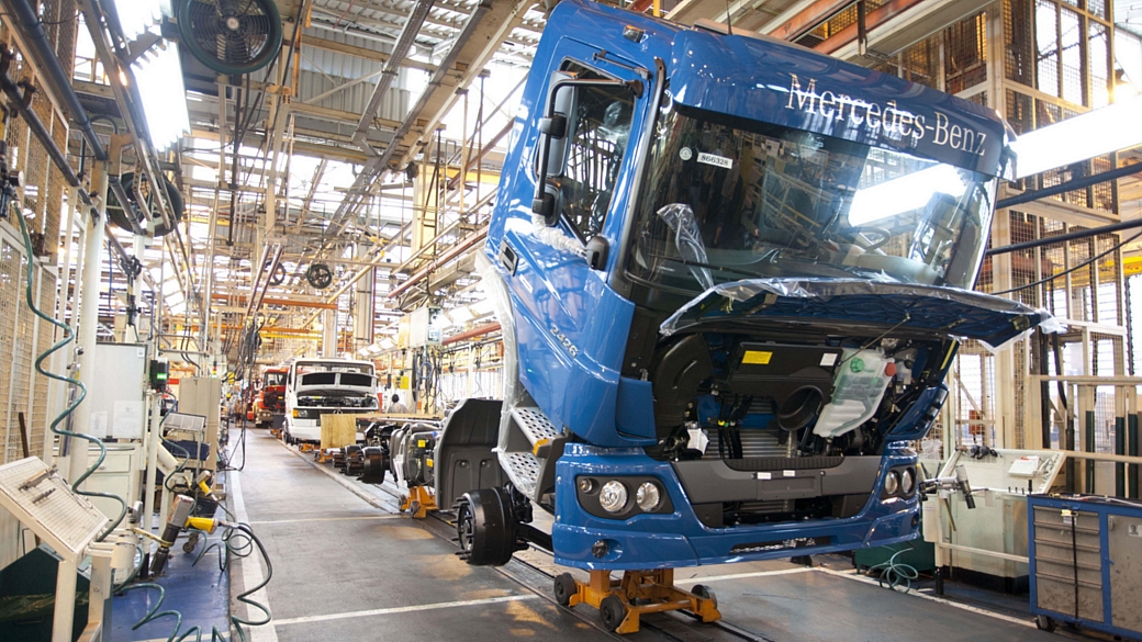 Fábrica da Mercedes-Benz de São Bernardo do Campo (SP)
