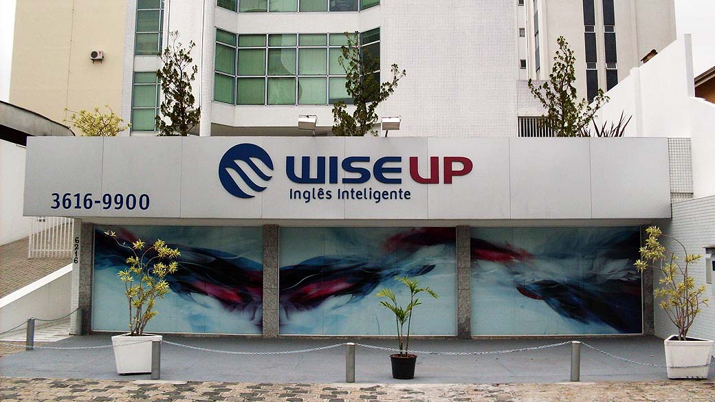 Unidade da escola de idiomas Wise Up
