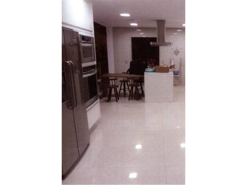 Detalhe da instalação executada na cozinha do Sítio em Atibaia, em fotografia registrada pelos peritos durante vistoria Detalhe da instalação executada na cozinha do Sítio em Atibaia, em fotografia registrada pelos peritos durante vistoria