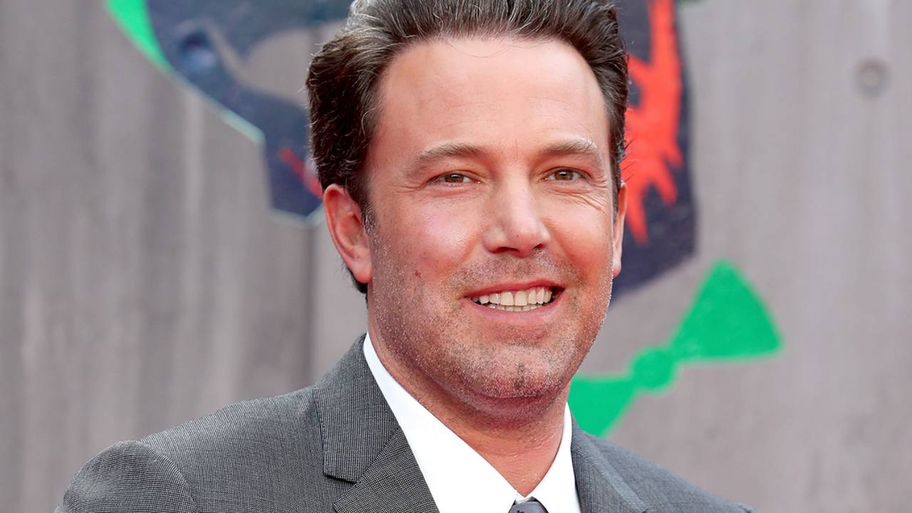 Ben Affleck comparece à estreia de Esquadrão Suicida, em Londres, na Inglaterra