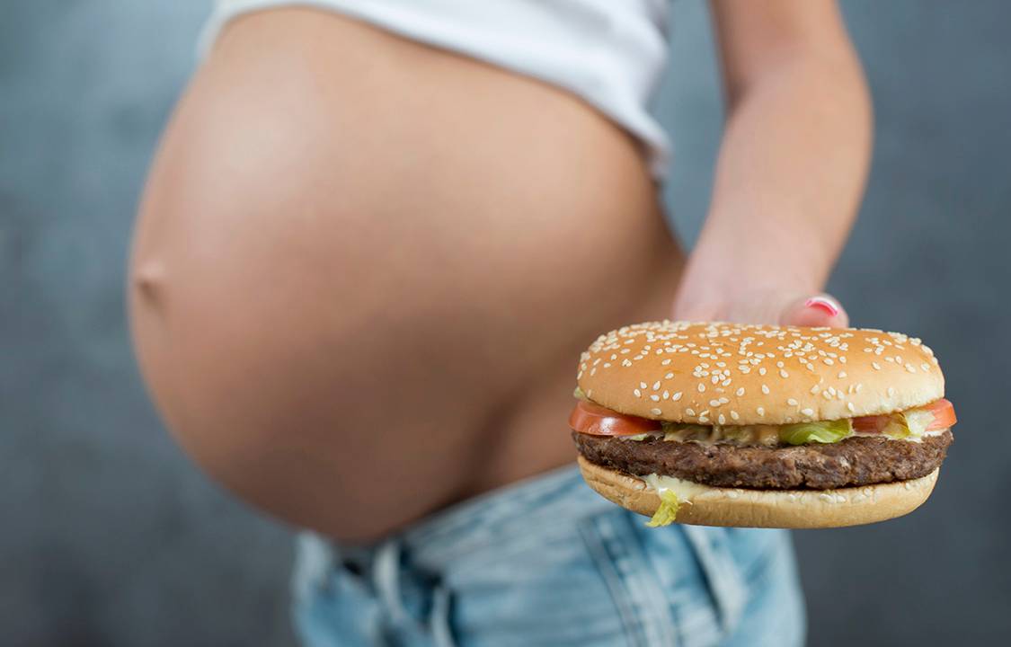 Alimentação durante gravidez