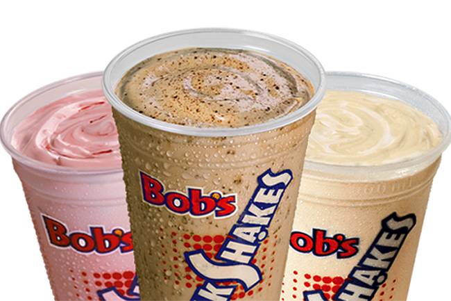 Milkshakes da rede de fast-food Bob’s Milkshakes da rede de fast-food Bob's