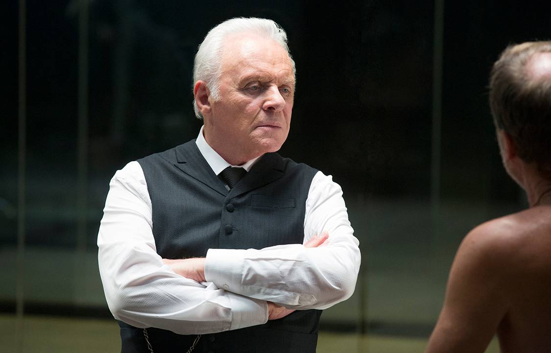 O ator Anthony Hopkins em cena da série da HBO 'Westworld'