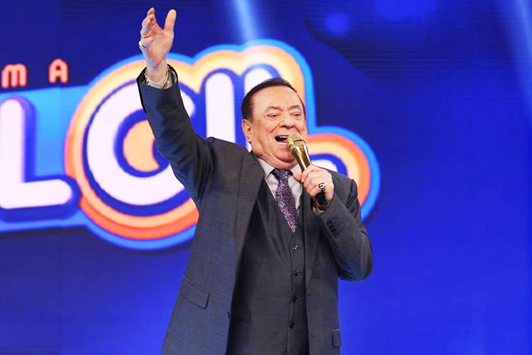 O apresentador Raul Gil
