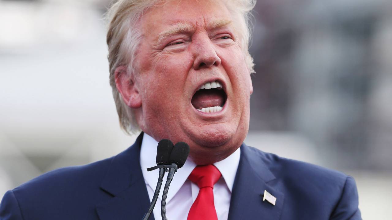 Donald Trump And Ted Cruz Join Capitol Hill Rally Against Iran Deal