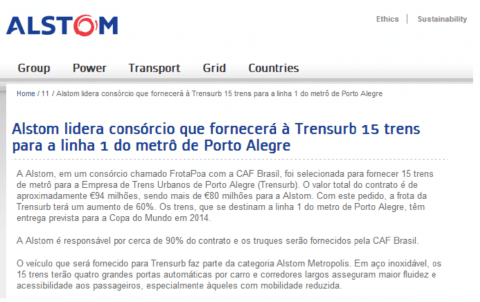 Trensurb - Alstom