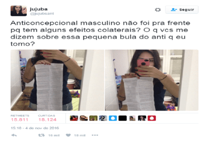 anticoncepcional masculino