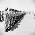 Soldados do exército organizado pelos britânicos e conhecido como Legião Árabe, na Jordânia (Photo by Three Lions/Getty Images)