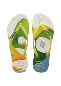 Havaianas Slim Rio 2016 Cidade Ol+¡mpica verde - R,90