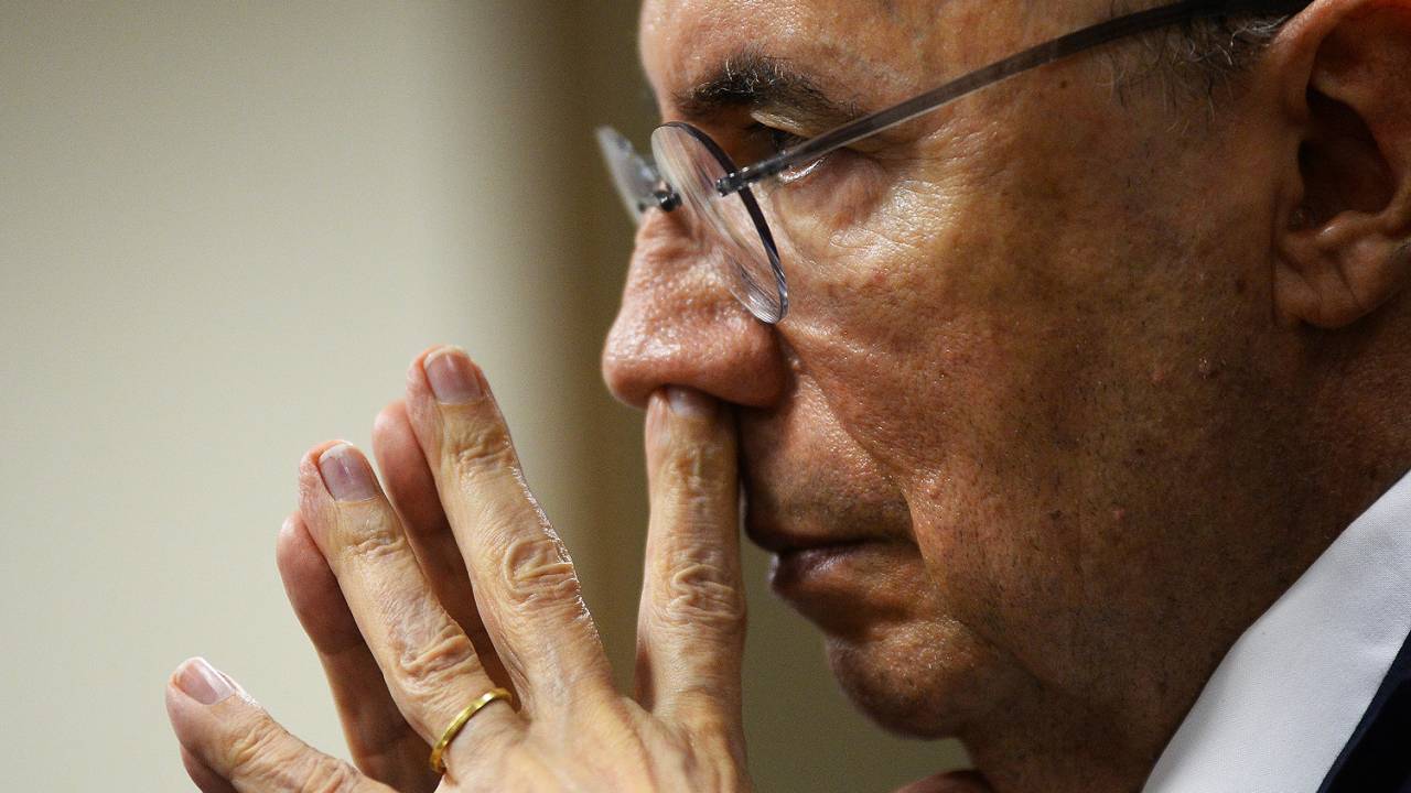 O ministro da Fazenda Henrique Meirelles