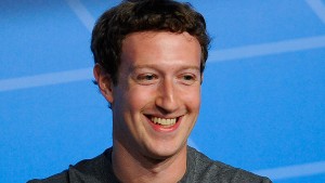 BARCELONA, SPAIN - FEBRUARY 24: Co-Founder, Chairman and CEO of Facebook Mark Zuckerberg speaks during his keynote conference as part of the first day of the Mobile World Congress 2014 at the Fira Gran Via complex on February 24, 2014 in Barcelona, Spain. The annual Mobile World Congress hosts some of the world's largest communication companies, with many unveiling their latest phones and gadgets. The show runs from February 24 - February 27. (Photo by David Ramos/Getty Images)