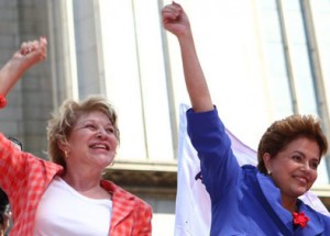 Dilma e Marta: sorriso &eacute; coisa do passado