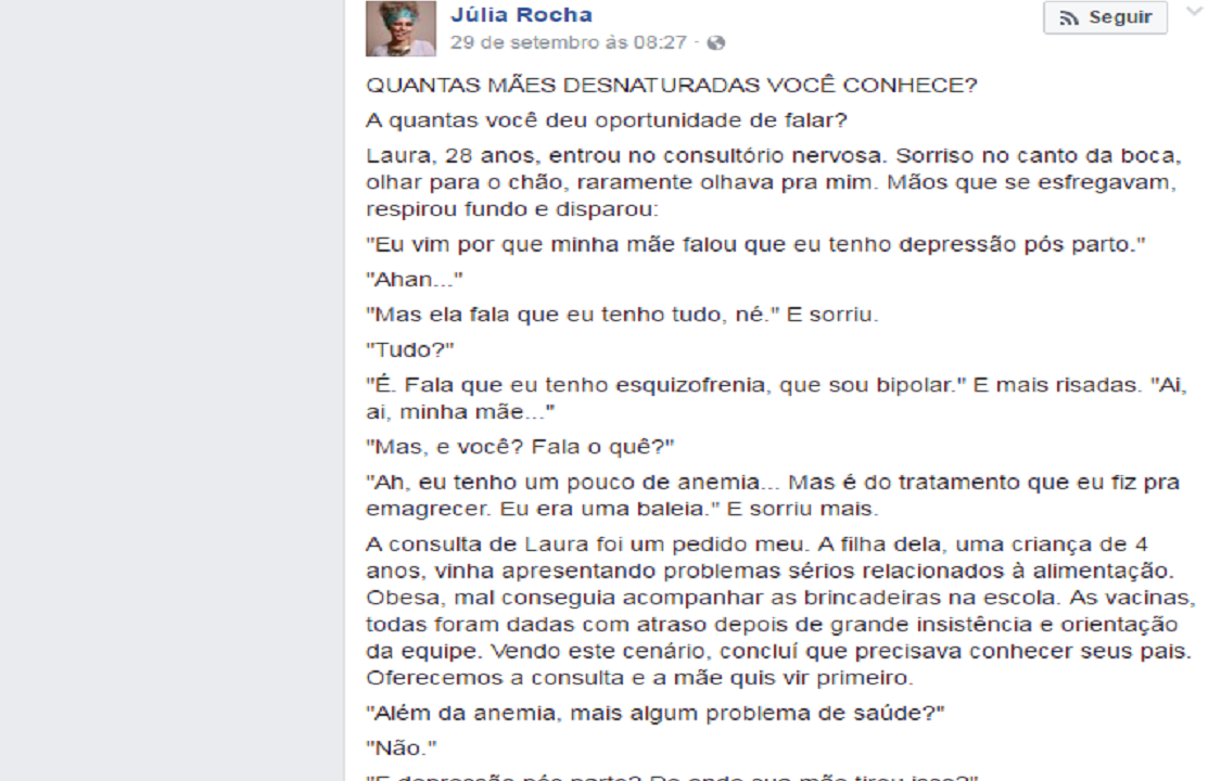 mãe desnaturada