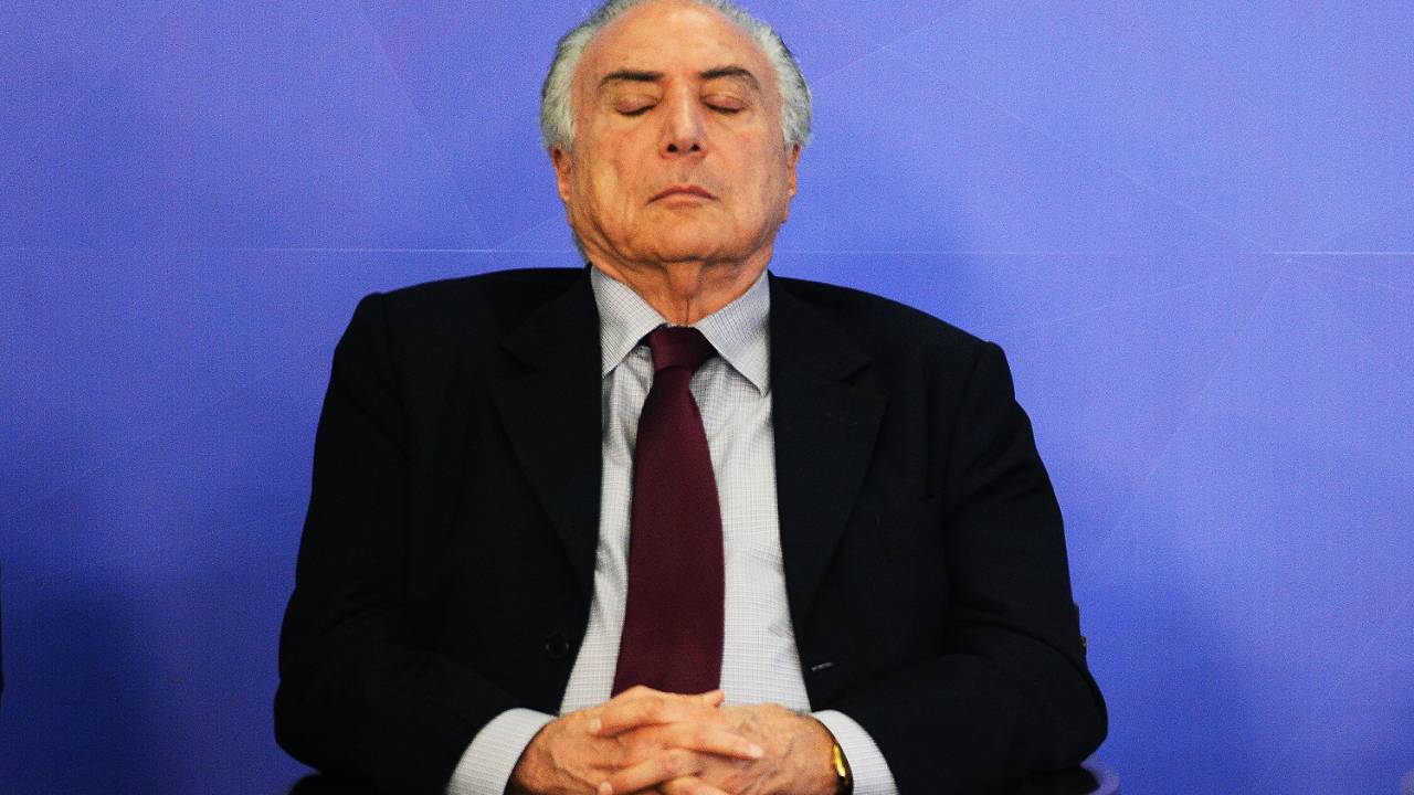 O presidente Michel Temer