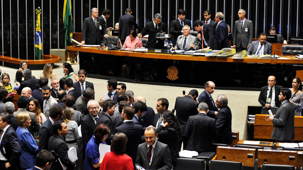 Sessão do Congresso Nacional para análise e votação de vetos presidenciais - 15/12/2016