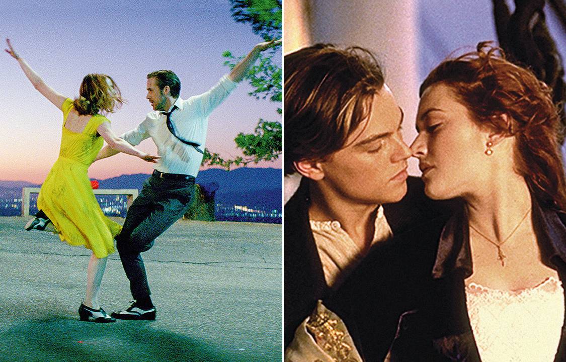 Montagem - La La Land e Titanic