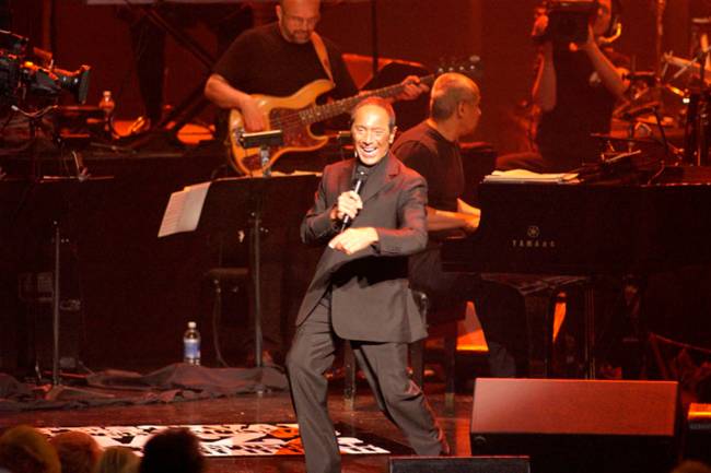 O cantor Paul Anka