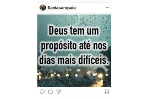 Instagram de Flávia Sampaio, mulher de Eike Batista. Instagram de Flávia Sampaio, mulher de Eike Batista.
