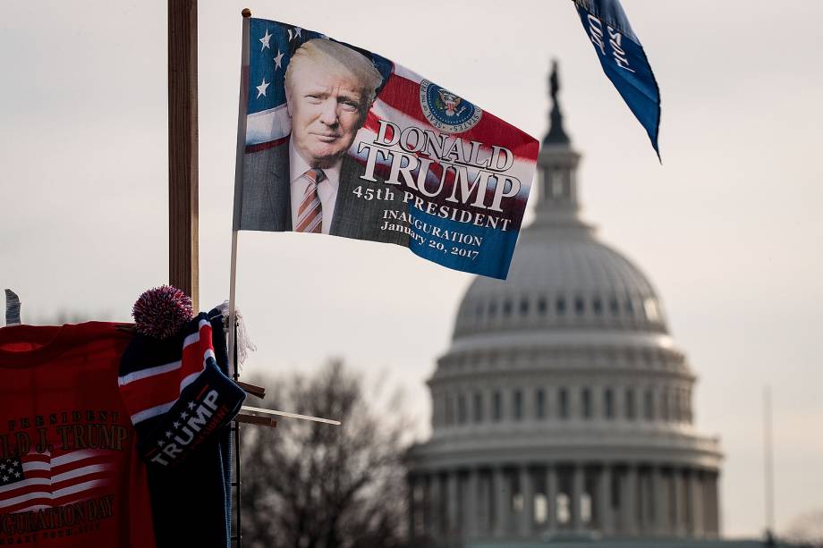 O presidente eleito dos Estados Unidos, Donald Trump, toma posse nesta sexta-feira (20), em Washington