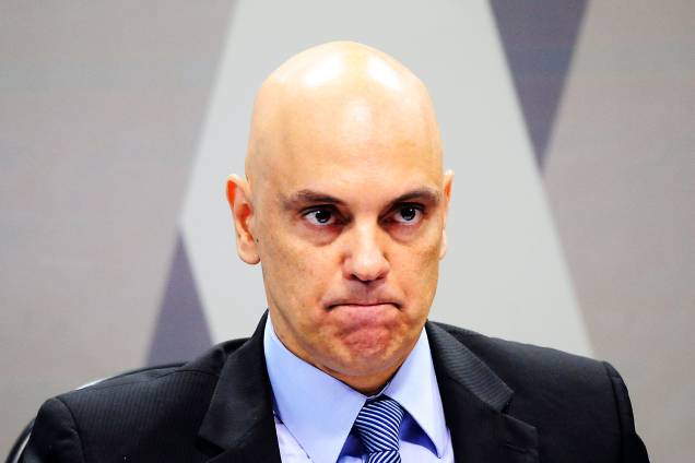 Alexandre de Moraes, indicado pelo presidente Michel Temer para o cargo de ministro do Supremo Tribunal Federal (STF), durante sua sabatina pela Comissão de Constituição, Justiça e Cidadania (CCJ) Alexandre de Moraes, indicado pelo presidente Michel Temer para o cargo de ministro do Supremo Tribunal Federal (STF), durante sua sabatina pela Comissão de Constituição, Justiça e Cidadania (CCJ)