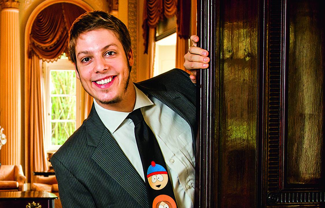 Fábio Porchat, ator e comediante vencedor do prêmio "Cariocas do Ano 2012" na categoria Humor, promovida pela Veja Rio no Hotel Copacabana Palace