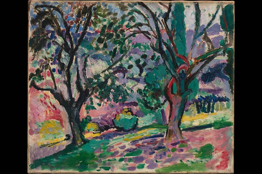 Olive Trees at Collioure, de Henri Matisse