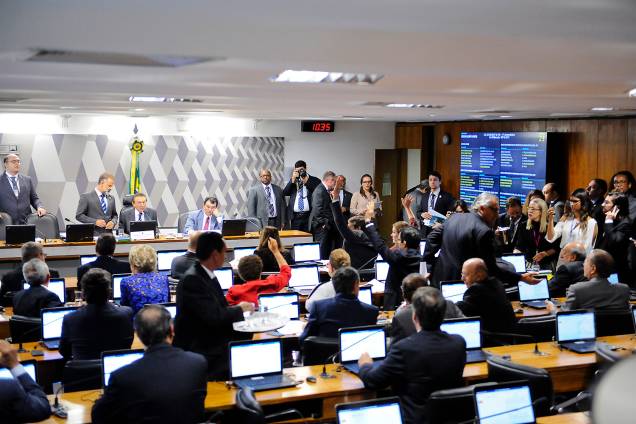 A Comissão de Constituição, Justiça e Cidadania (CCJ) sabatina Alexandre de Moraes, indicado pelo presidente Michel Temer para o cargo de ministro do Supremo Tribunal Federal (STF) A Comissão de Constituição, Justiça e Cidadania (CCJ) sabatina Alexandre de Moraes, indicado pelo presidente Michel Temer para o cargo de ministro do Supremo Tribunal Federal (STF)