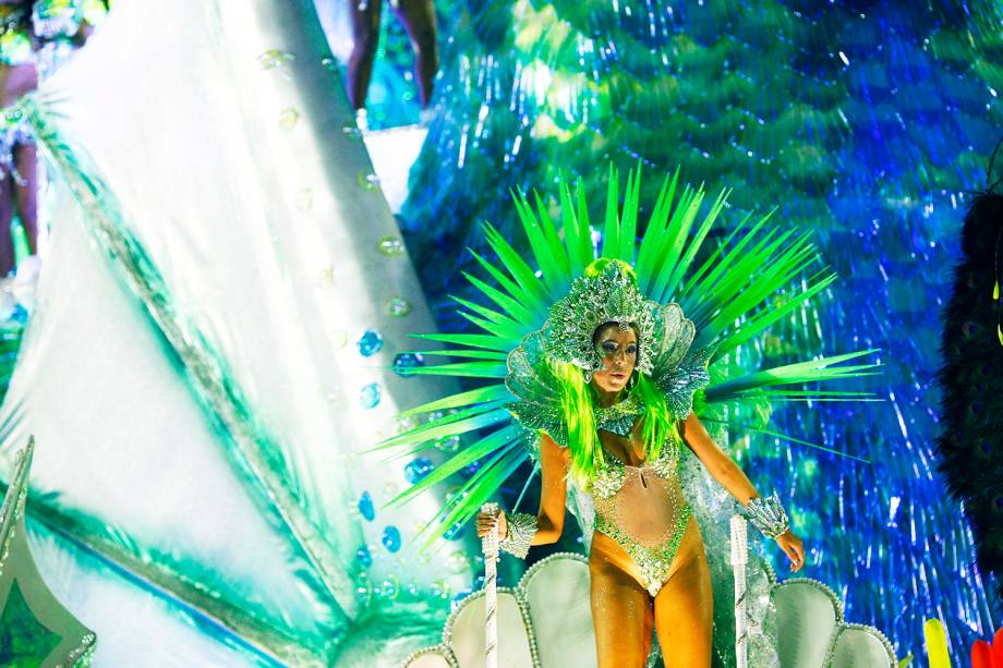 Desfile da escola de samba Mocidade Independente de Padre Miguel, no Sambódromo da Marquês de Sapucaí, no Rio de Janeiro (RJ) - 28/02/2017