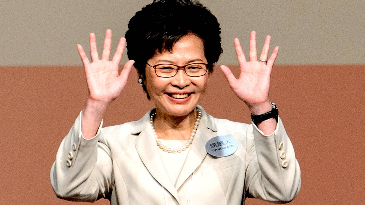 Carrie Lam, nova chefe executiva de Hong Kong - 26/03/2017