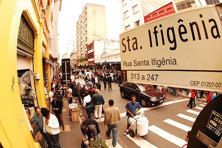 Rua Santa Ifigênia